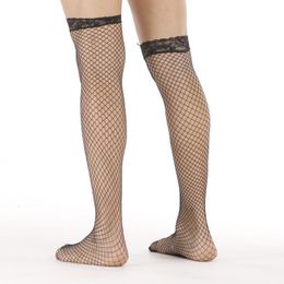 IEFIEL 2 Pairs Womens Black Fishnets Socks Stay Up Knee High Tights Stockings Socks Trouser Sock IEFIEL 2 Pairs Womens Black Fishnets Socks Stay Up Knee High Tights Stockings Socks Trouser Sock