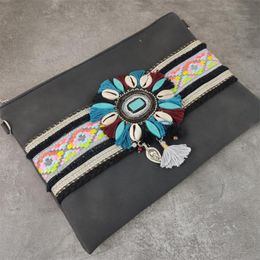 boho cosmetic bolsa
