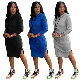 knee length sweatshirt