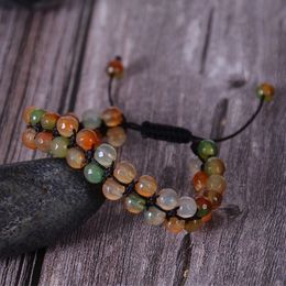 Materia circonita beads perla verde-oro bead colgante para beads pulsera/cadena