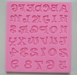 letter number silicone cake chocolate