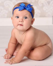 Diadema de doble capa grande de 7 pulgadas para niña cintas elástic Diadema de doble capa grande de 7 pulgadas para niña cintas elástic