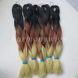 Brown Blonde Synthetic Hair Extensions Online Shopping Brown
