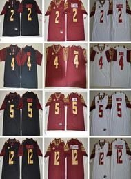 deion sanders white fsu jersey