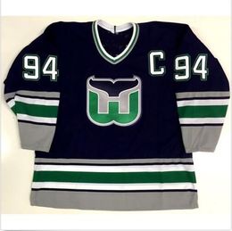 hartford whalers blue jersey
