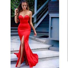 New Fashion Backless High Thigh Split Evening Dresses Rita Ora ...