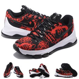 kd 8 red floral