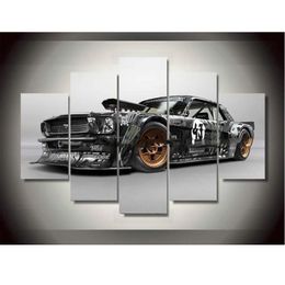 free car posters canada canvas printings ford mustang rtr car painting wall art home decoration