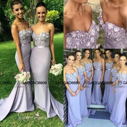 purple and gray bridesmaid dresses