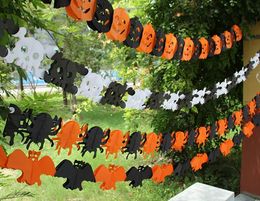 discount spooky halloween decorations spooky halloween garland banner bunting bat pumpkin ghosts spider party decorations party - Discount Halloween Decorations discount spooky halloween decorations spooky halloween garland banner bunting bat pumpkin ghosts spider party decorations party - Discount Halloween Decorations