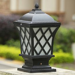 Led Outdoor Post Lamps Bronze Antique Black Gridding Wall Light Waterproof Outdoor Led Post Light Door Top Wall Post Lights Bollard Lamp Led Outdoor Post Lamps Bronze Antique Black Gridding Wall Light Waterproof Outdoor Led Post Light Door Top Wall Post Lights Bollard Lamp