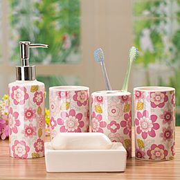 ceramic bathroom set accessories bath kit 5pcs set simple white color toothpaste holder dispenser toothbrush holders bathroom - Bathroom Accessories Kit ceramic bathroom set accessories bath kit 5pcs set simple white color toothpaste holder dispenser toothbrush holders bathroom - Bathroom Accessories Kit