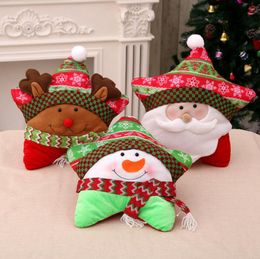 cheap wholesale new 2017 christmas ornament santa claus five pointed pillow elk christmas decorations pillow for home decoration - Christmas Decorations Canada cheap wholesale new 2017 christmas ornament santa claus five pointed pillow elk christmas decorations pillow for home decoration - Christmas Decorations Canada