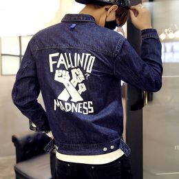 New Brand Clothing Vintage Denim Jacket Mens Fall Fashion Men Slim Fit Jeans Jackets Mans Winter Casual Swag Clothes XXL New Brand Clothing Vintage Denim Jacket Mens Fall Fashion Men Slim Fit Jeans Jackets Mans Winter Casual Swag Clothes XXL