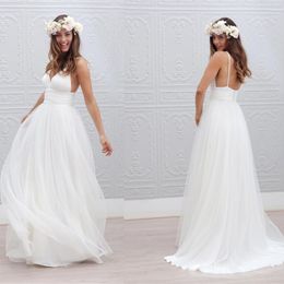  Casual  Sexy Beach  Wedding  Dresses  Canada  Best Selling 