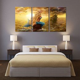 Mermaid Paintings Canvas NZ
