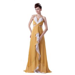 two colour gown design
