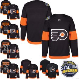 flyers 53 shayne gostisbehere black 2017 stadium series stitched nhl flyers stadium series jersey 2017