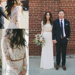 white bridal crop top