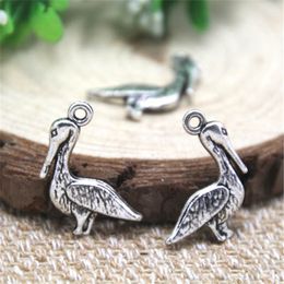 encantos de plata antigua Mar Caballo Colgantes Colgante 29x12mm 20 un Mar Caballo encantos