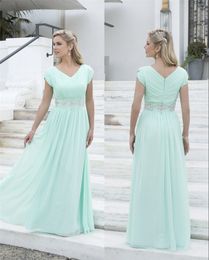 Mint Dress with Belt