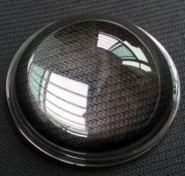 1PC 108mm diameter optical glass convex lens high power LED condenser lens