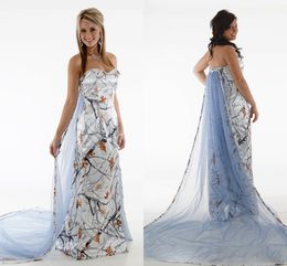Snow White Camo Wedding Dress 2