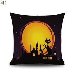 pillow cases halloween skull cat old oak tree square linen pillow shams comfortable home halloween decorations 4545 cm - Halloween Skull Decorations pillow cases halloween skull cat old oak tree square linen pillow shams comfortable home halloween decorations 4545 cm - Halloween Skull Decorations