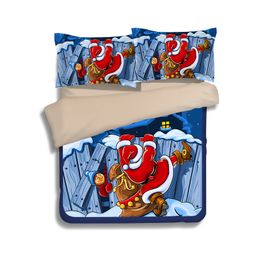 christmas santa claus gift pattern bedding set twin queen king size quilt cover flitted bed sheet pillowcase duvet cover set 3d printed - Christmas Sheets Twin christmas santa claus gift pattern bedding set twin queen king size quilt cover flitted bed sheet pillowcase duvet cover set 3d printed - Christmas Sheets Twin