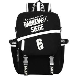 Steam Game Rainbow Six Seige Pro League Backpack Bags Student School Book Bag