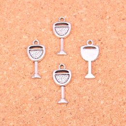 30pcs Wine Glass Alloy Beads Tibetan Silver Charms Pendant Fit Bracelet 20*7mm 30pcs Wine Glass Alloy Beads Tibetan Silver Charms Pendant Fit Bracelet 20*7mm