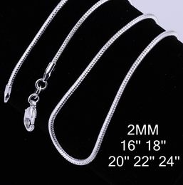 Lot 10PCS wholesale 925 sterling solid Silver 1mm snake chain Necklace 16-30inch Lot 10PCS wholesale 925 sterling solid Silver 1mm snake chain Necklace 16-30inch