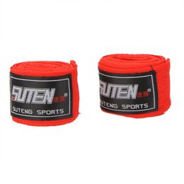 1 Pair 2.5M Cotton Taekwondo Boxing Winding Bandage Sanda Finger Guard Hand Wrap