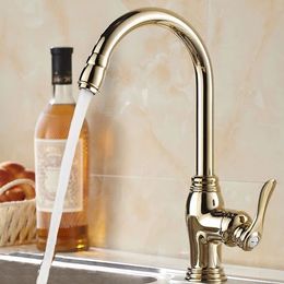gold kitchen sink faucet pull out gold brass swivel spout cuba kitchen faucet single handle vessel sink mixer tap torneira de cozinha free shipping 8915 faucets online shopping gold kitchen sink faucet pull out gold brass swivel spout cuba kitchen faucet single handle vessel sink mixer tap torneira de cozinha free shipping 8915 faucets online shopping