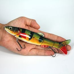 Señuelo de la pesca artificial 7 secciones unidas cebos señuelo de pesca con cebo Conjunto Señuelo de la pesca artificial 7 secciones unidas cebos señuelo de pesca con cebo Conjunto