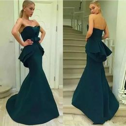 Melon Tube Online Shopping Simple Dark Green Tube Top Mermaid Prom Dresses Backless Satin Long Melon Tube Online Shopping Simple Dark Green Tube Top Mermaid Prom Dresses Backless Satin Long