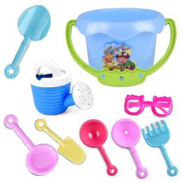 plastic beach buckets