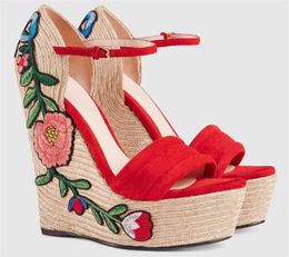Online De Ante Sandalias Negro Plataforma lTK1cJF
