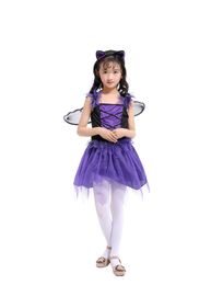 bats fairy princess cosplay costume for kids the queen costume cosplay fancy dress for girl fo halloween party child clothes inexpensive halloween costumes
