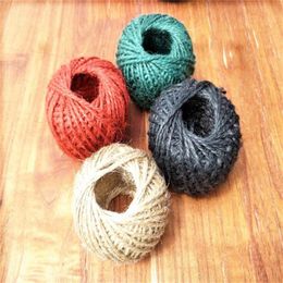 New 30m Rustic Tags Wrap Gift Decoration Craft Twisted Rope String Cord Event