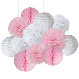 Black White Pink Baby Shower Decorations Online Shopping Black