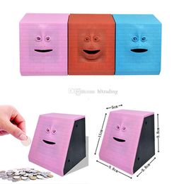 Pvc Bank Online Shopping Pvc Bank Card For Sale - cartoon face piggy bank eat money save pot saving coin box child!   ren creative christmas gift c5565