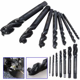 KTS 7 Pcs HSS Nitriding Metric Spiral Flute Screw Drill Thread Tap M3-M12 KTS 7 Pcs HSS Nitriding Metric Spiral Flute Screw Drill Thread Tap M3-M12