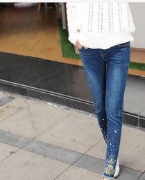Plus Size Rhinestone Jeans Australia 