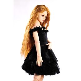 X1 Mimi Collection BJD SD Clothes 1//4 BJD Doll Black Straples Lace Bikini Set