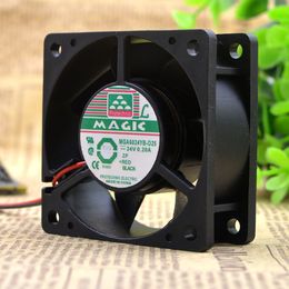 MAGIC Cooling fan MGA6024XR-O25 24V 0.17A 6025 6CM 2pin Inverter cooling fan MAGIC Cooling fan MGA6024XR-O25 24V 0.17A 6025 6CM 2pin Inverter cooling fan