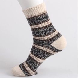 Practice 5 Pairs Men's Socks Winter Thermal Casual Soft Cotton Sport Sock Gift 