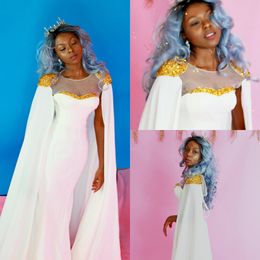 white cape dress plus size