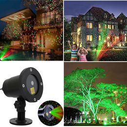 Hearty Multi-color Snowflake Outdoor Waterproof Light Party Rgb Led Effect Light Holiday Lights Halloween Lamp Christmas Lights