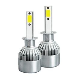 2X 9012 200W 40000LM LED Headlight Kit High or Low Beam Bulb Xenon 6500K Power